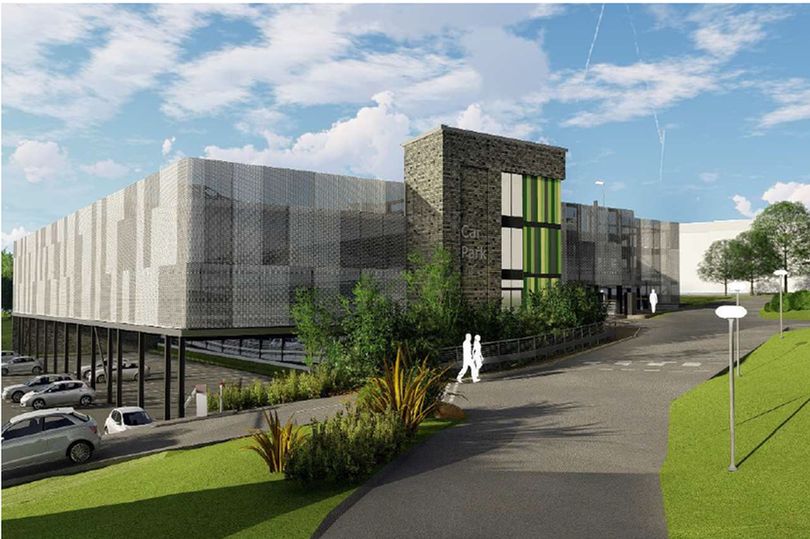 burton on trent new hospital car park