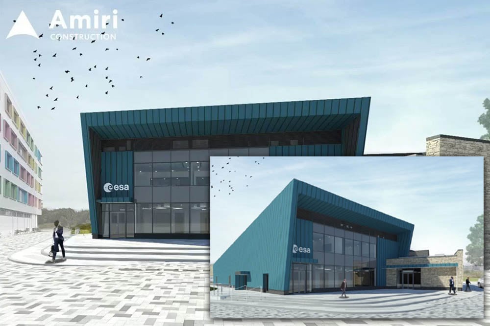 European space agency Amiri construction