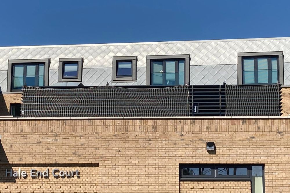 Hale end court Woking mesh install-min