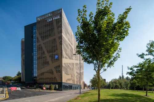 Paddington MSCP architectural facade