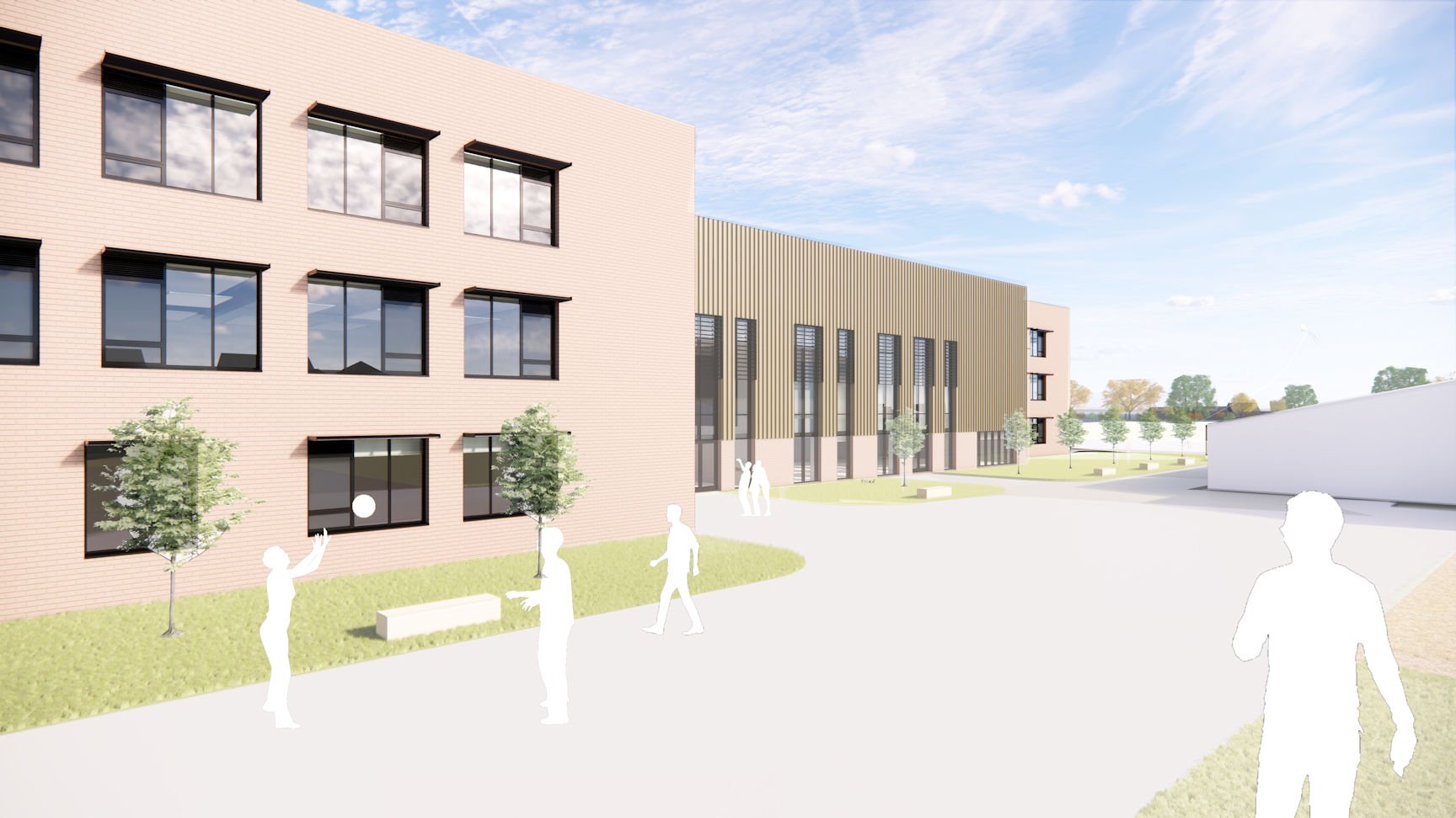 Tarleton academy brise soleil louvres