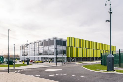 Maple’s Aurora brise soleil system to add colour to Harlow data centre