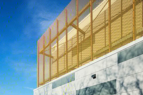 MS5000 Expanded mesh facade system overview